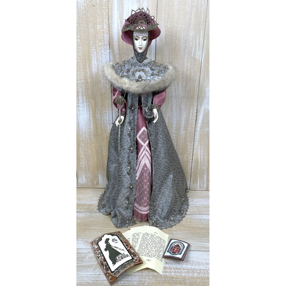 Rare Porcelain Russian Doll 25” by Svetlana Voskresenskaya Signed & Number 6/20